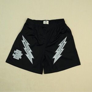 Eric Emanuel Black and White Athletic Shorts
